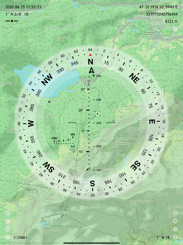 ‎Commander Compass Screenshot