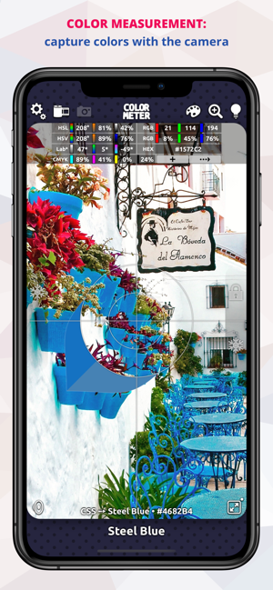 ‎ColorMeter RGB Colorimeter Screenshot