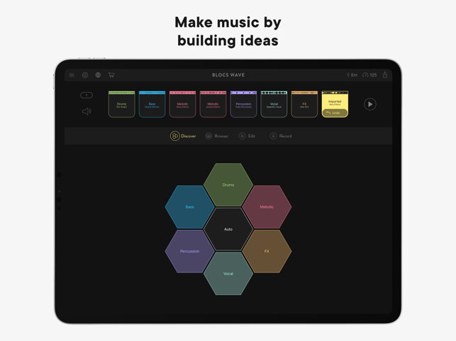 ‎Blocs Wave: Record Music Live Screenshot