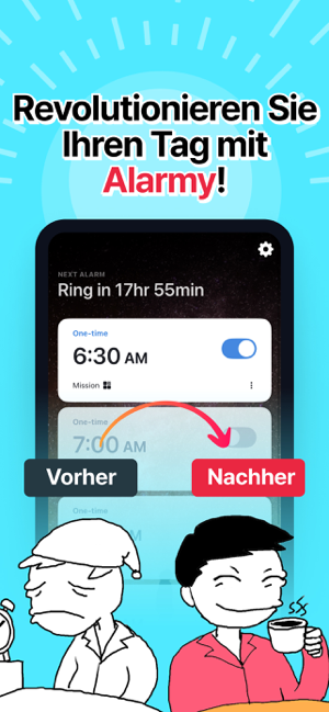 ‎Alarmy – Wecker und Schlaf Screenshot