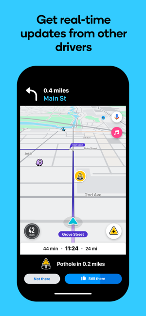 ‎Waze Navigation & Live Traffic Screenshot