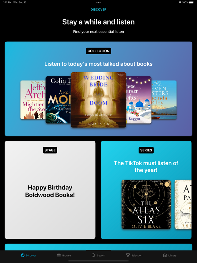 ‎Lismio: Discover Audiobooks Screenshot