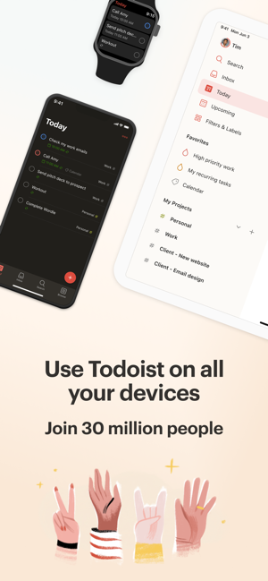 ‎Todoist: To Do List & Planer Screenshot