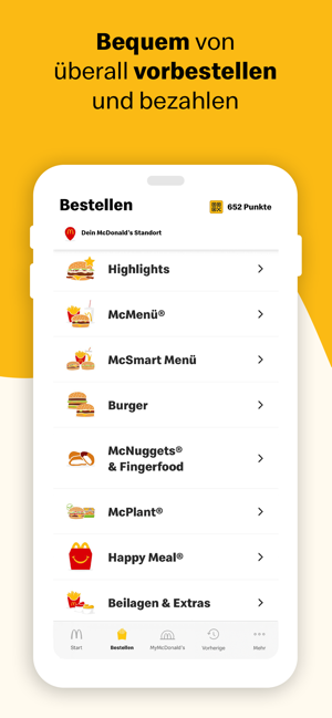 ?McDonald’s Deutschland Screenshot