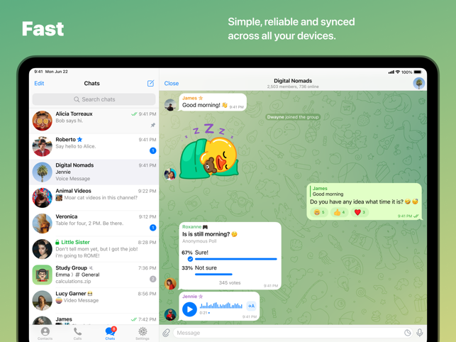 ‎Telegram Messenger Screenshot