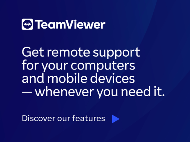 ‎TeamViewer QuickSupport Screenshot