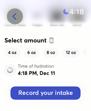 ‎Water Tracker - iHydrate Screenshot