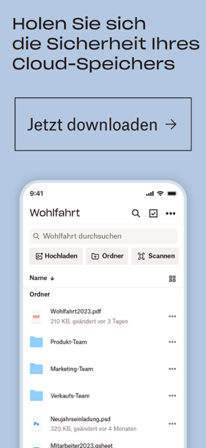 ‎Dropbox: Datei-Manager & Fotos Screenshot