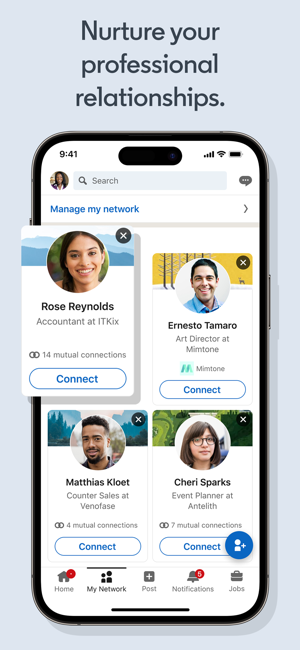‎LinkedIn: Network & Job Finder תמונות מסך