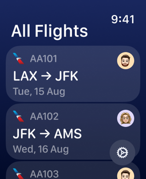 ‎Flighty – Live Flight Tracker תמונות מסך