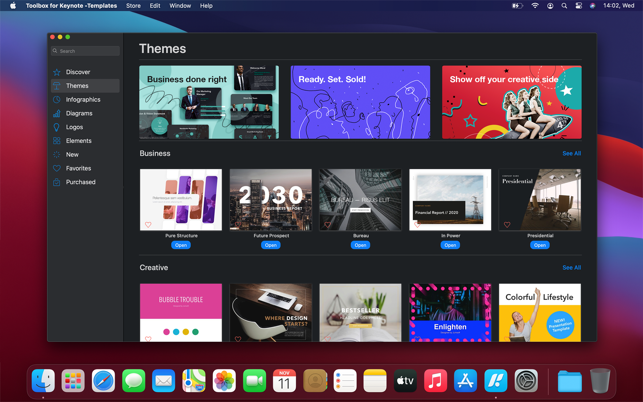 ‎Toolbox for Keynote: Templates Screenshot