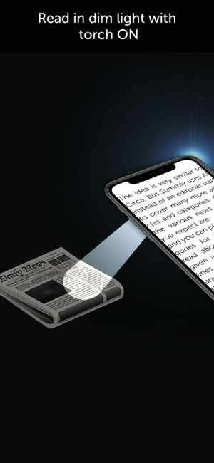 ‎Magnifying Glass & Flashlight Screenshot