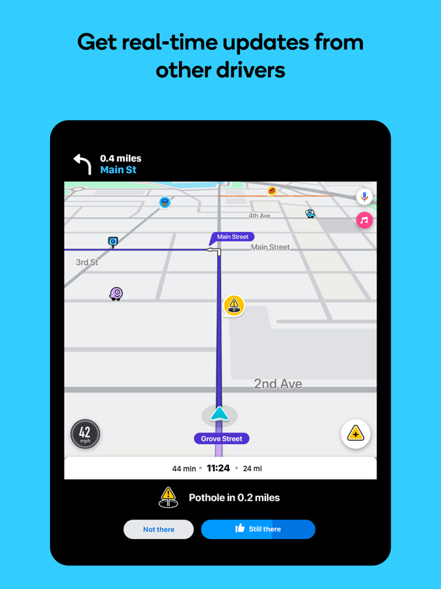 ‎Waze Navigation und Verkehr Screenshot