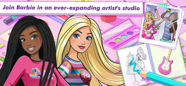 ‎Barbie Color Creations תמונות מסך