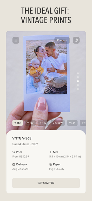 ‎VNTG: Vintage Photo Editor Screenshot