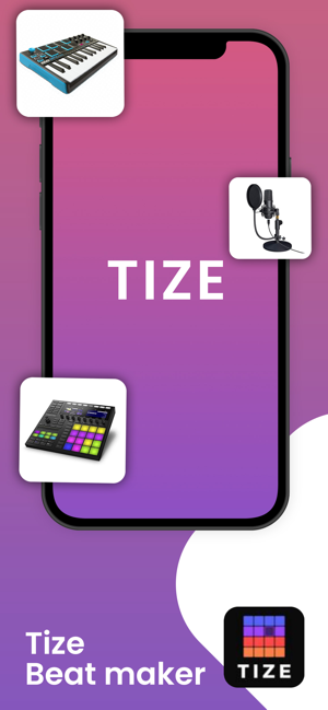 ‎TIZE - Music Maker & Beat Pad Screenshot