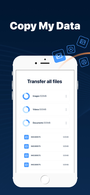 ‎Copy My Data - 數據傳輸 Screenshot
