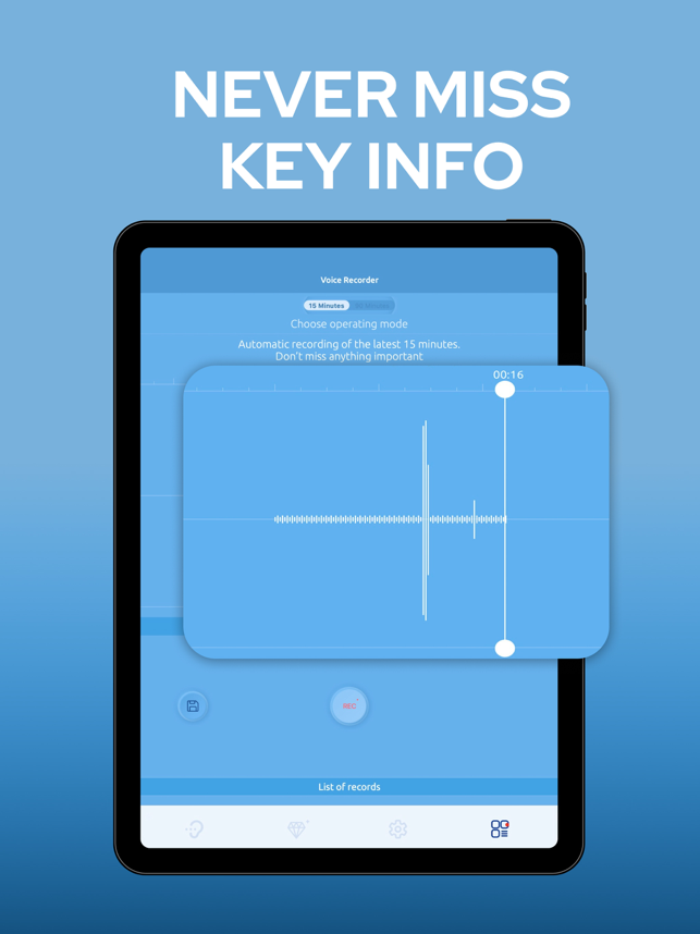 ‎HEARING, LISTENING DEVICE Screenshot