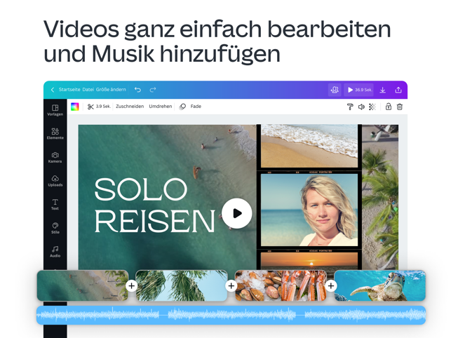 ‎Canva: Design, Foto & Video Screenshot