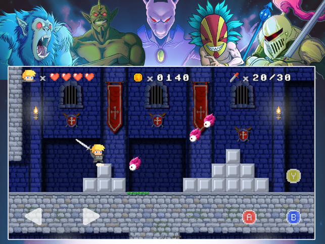 Kingdom of Arcadia: Platformer Screenshot