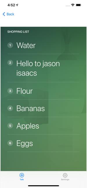 Voice in a Can Screenshot