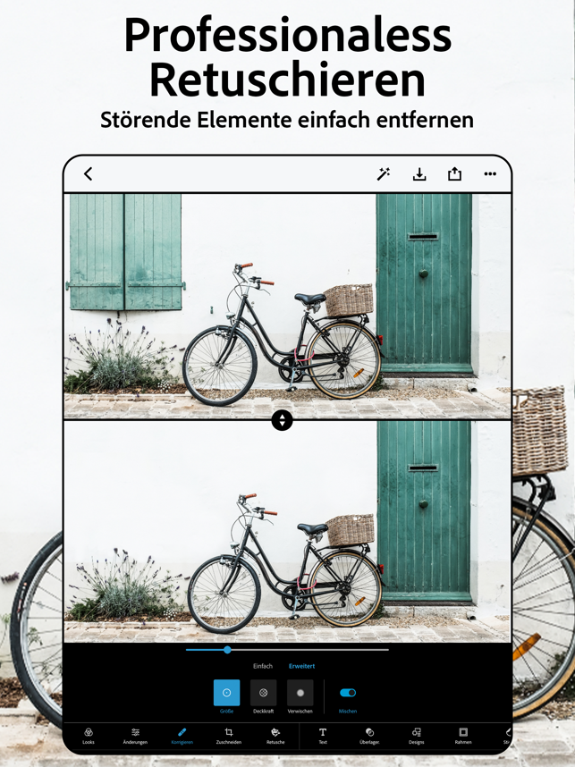 ‎Photoshop Express: Foto Editor Screenshot