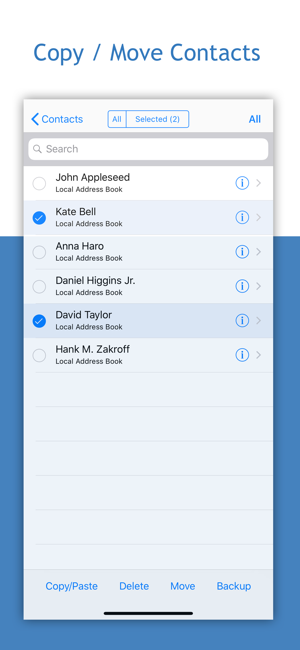 ‎Cleaner - Merge Contacts Screenshot