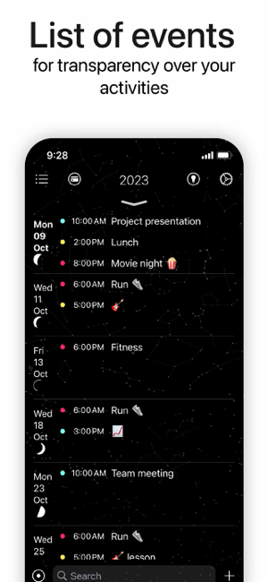 ‎Clock Calendar CircleTime Screenshot