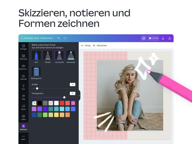 ‎Canva: Design, Foto & Video Screenshot