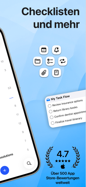 Task Flow: Aufgaben.To Do List Screenshot