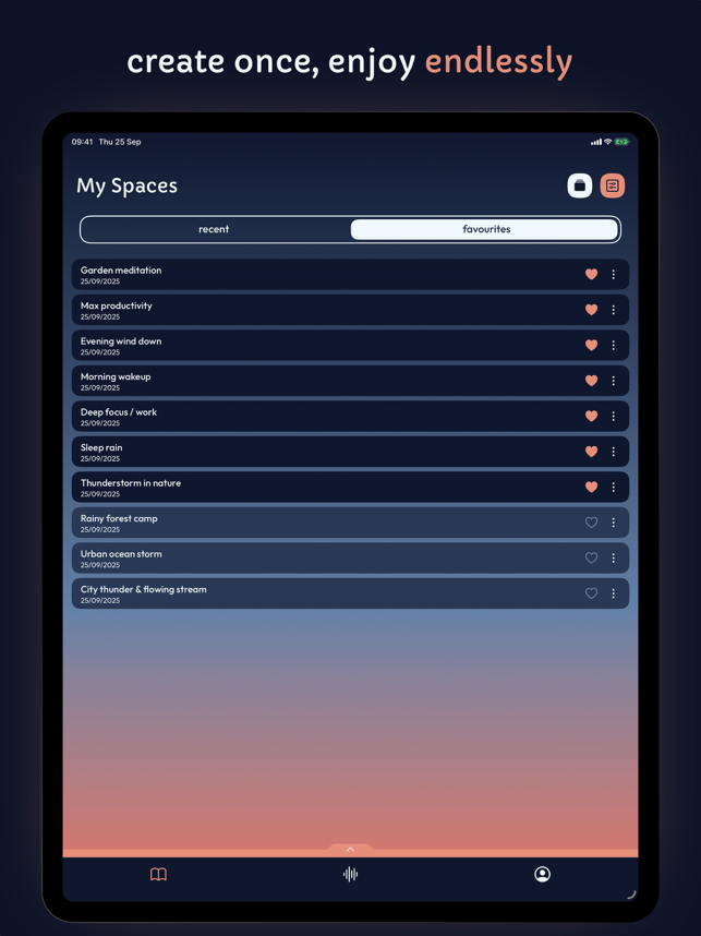 Auvio: Create Soundscapes Screenshot