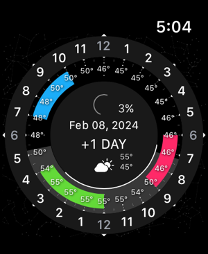 ‎Clock Calendar CircleTime Screenshot