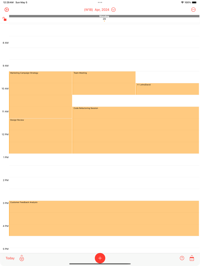 ‎Week Calendar Pro Screenshot