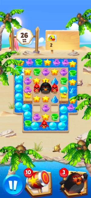 ‎Angry Birds Match 3 Screenshot