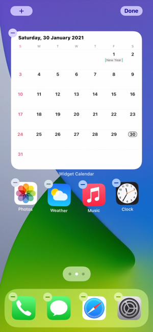 ‎Widget Calendar Screenshot