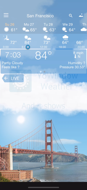 ‎YoWindow Weather Screenshot