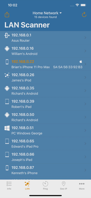 ‎Network Utility Screenshot