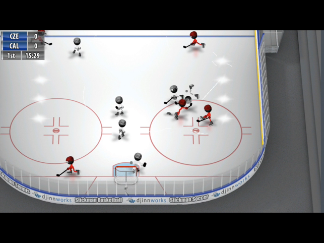 ‎Stickman Ice Hockey Screenshot