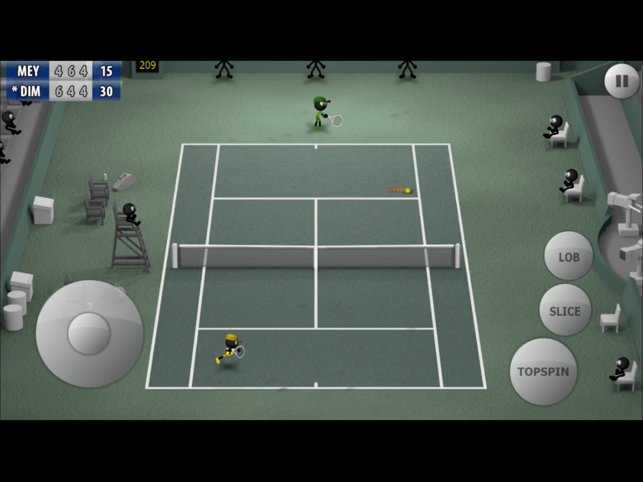 ‎Stickman Tennis - Career Screenshot