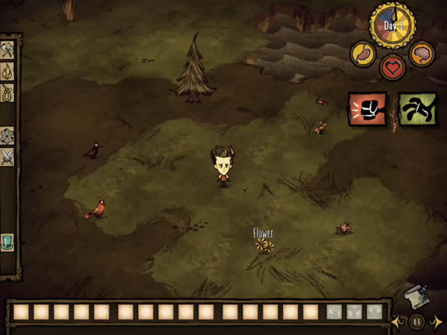 Don't Starve: Pocket Edition Screenshot