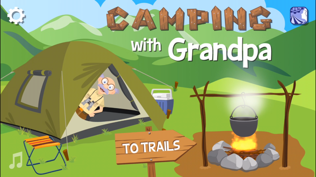 ‎Camping With Grandpa Screenshot