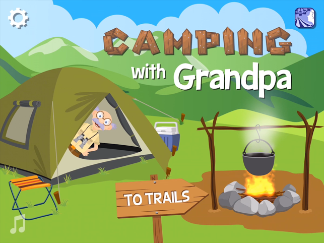 ‎Camping With Grandpa Screenshot
