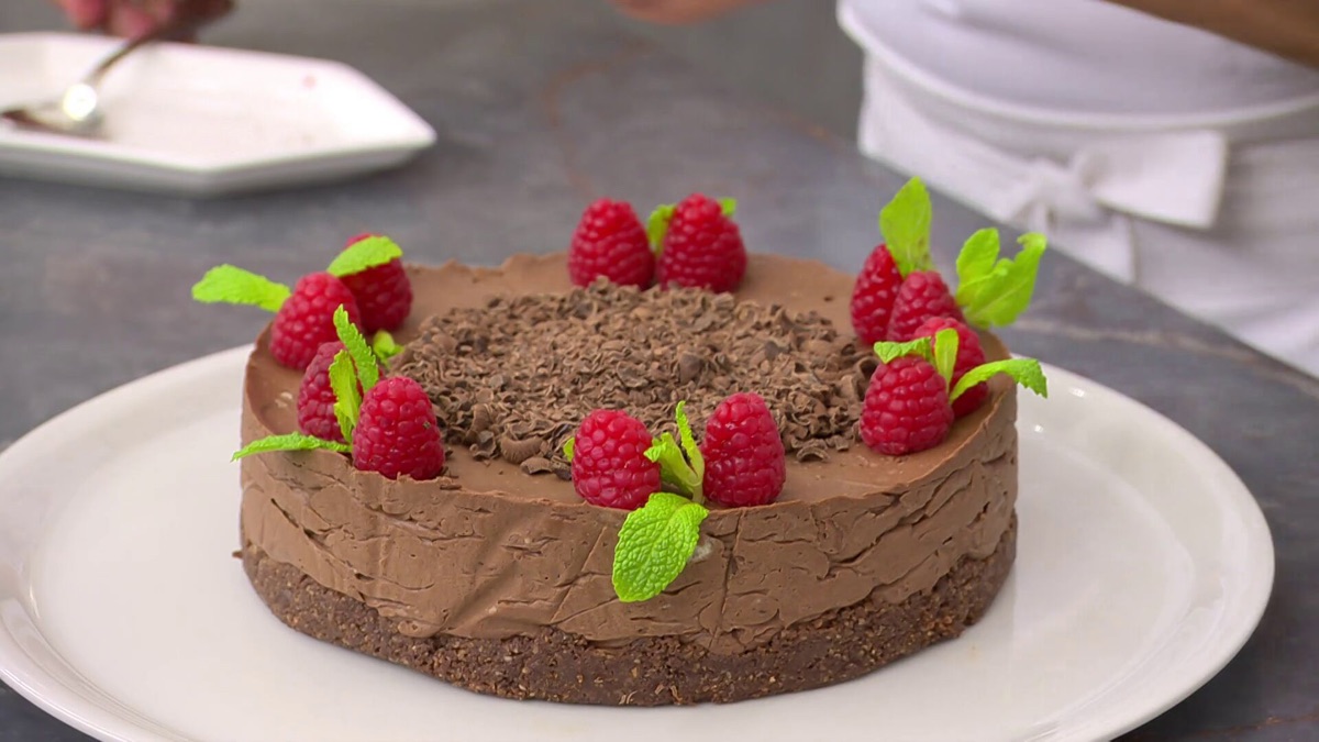 Garbanzos con langostinos y tarta fría de chocolate Cocina abierta de