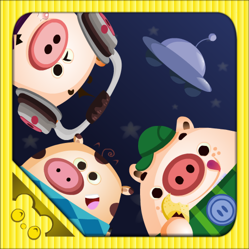 The Three Little Pigs Interactive Game Book HD icon