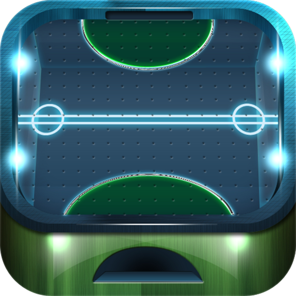 Neon Ice Hockey 5000 - Free Air Hockey Game