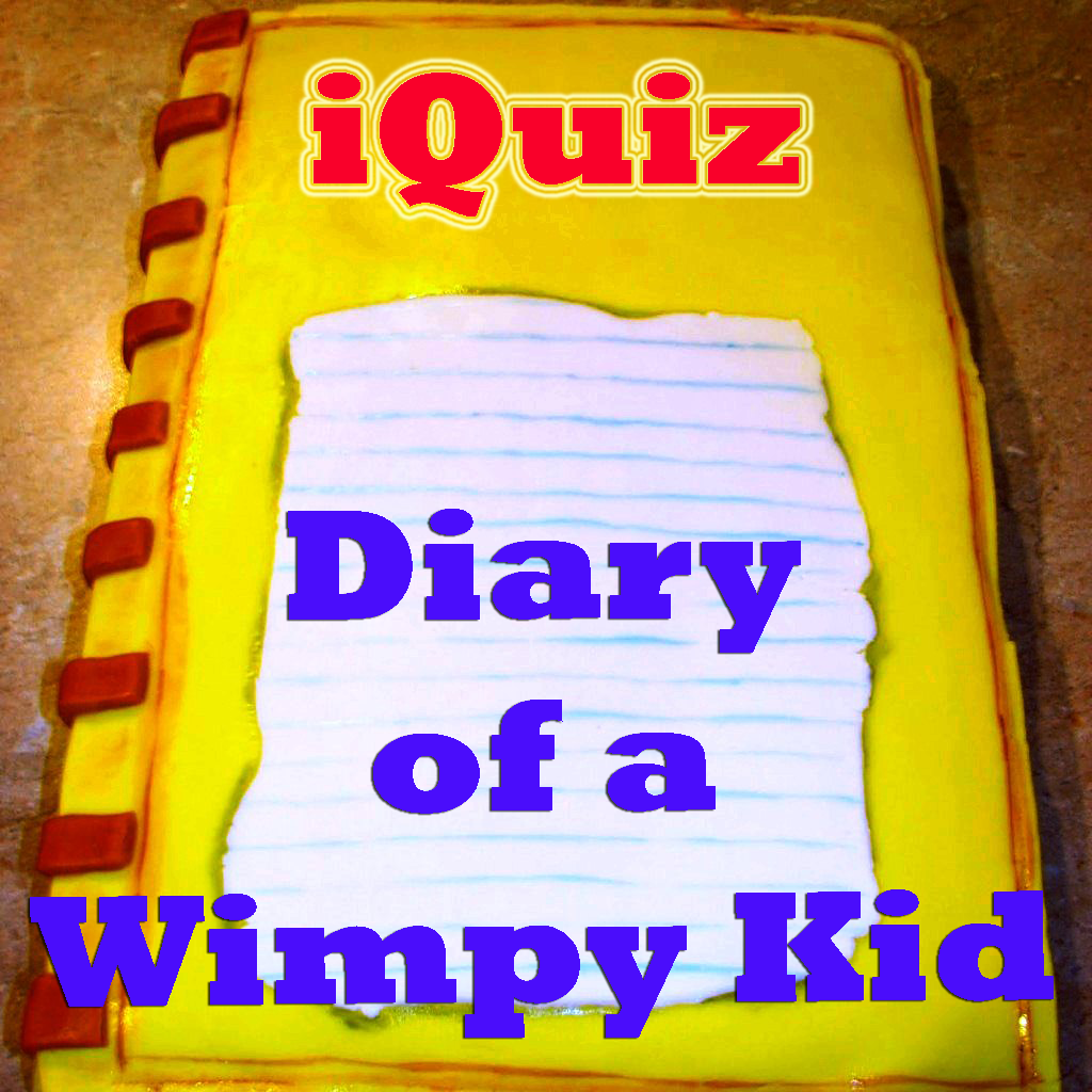 iQuiz for Diary of a Wimpy Kid ( series books trivia )