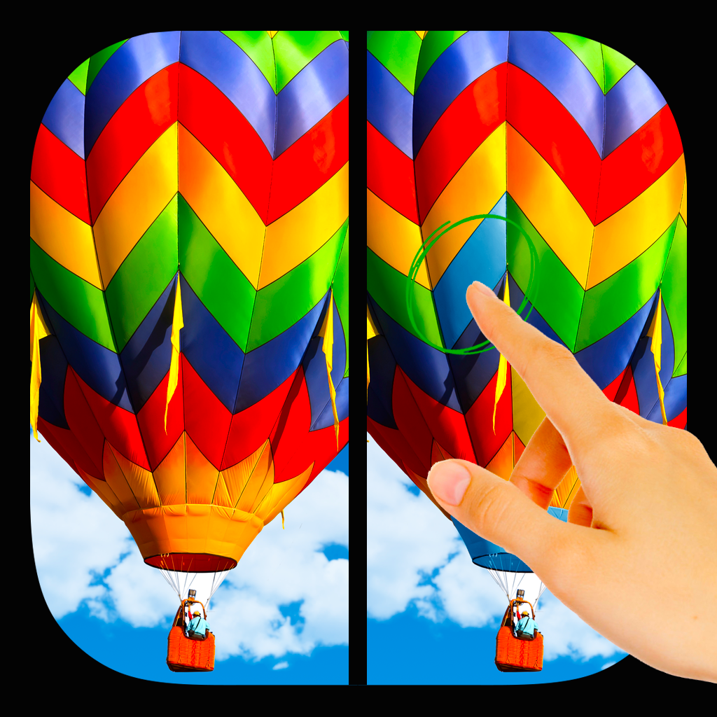Second Look - spot the differences & hidden objects in this free family photo puzzle game icon