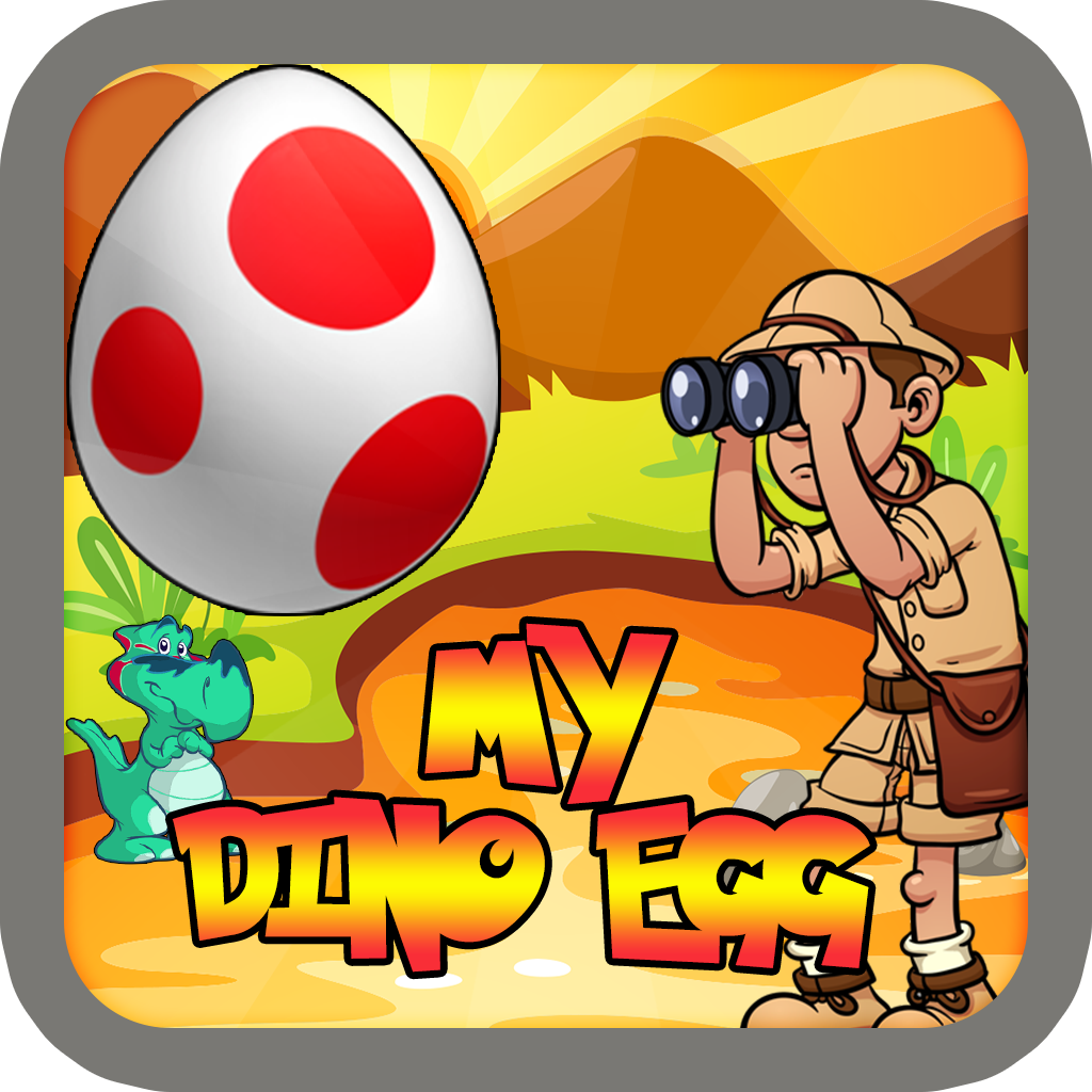 Where's My Dino Egg Free - Jungle Hunter in jurassic Dinosaur Era Time