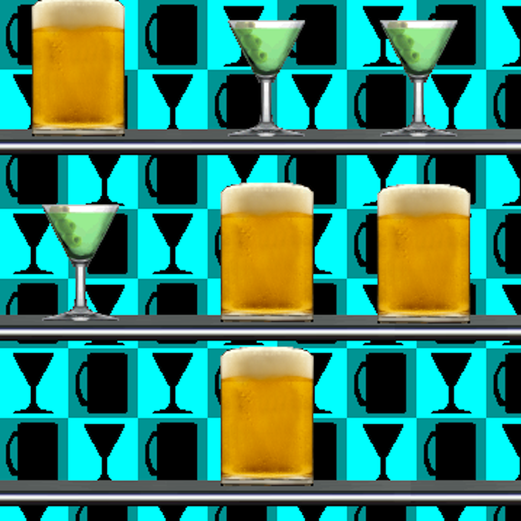 A Crazy Tic Tac Toe with Beer and Cocktail in the little last Crazy Game Bar ! - No ID Required !