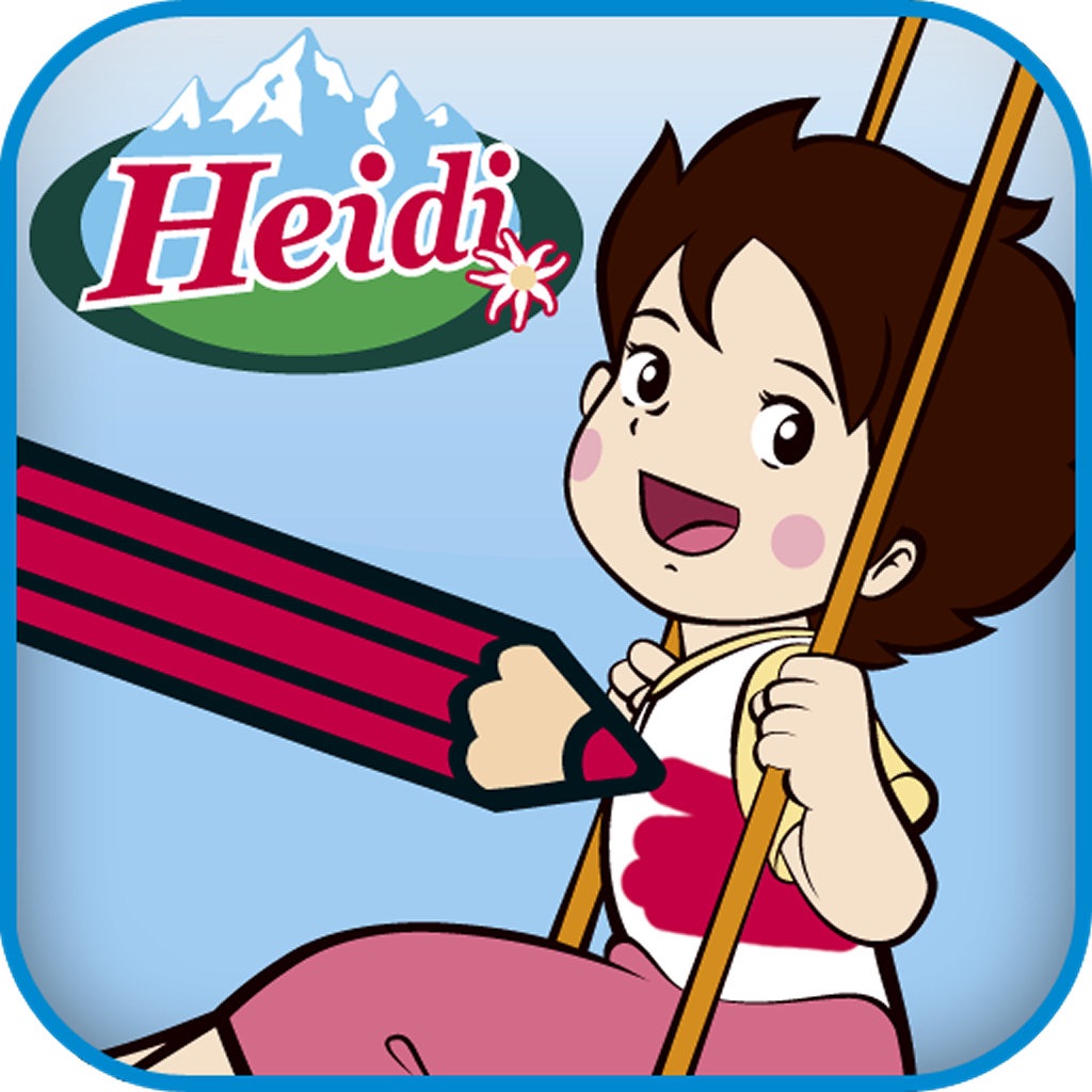 Heidi Coloring icon